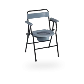 HS -COMMODE CHAIR FOLDABLE  WITH HAND REST HS899IN